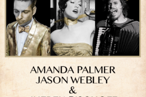 Provocative, irreverent, controversial and wildly creative, Amanda Palmer is a fearless singer, songwriter, playwright, blogger and an audaciously expressive pianist who simultaneously embraces – and explodes – traditional frameworks of music, theater and art.