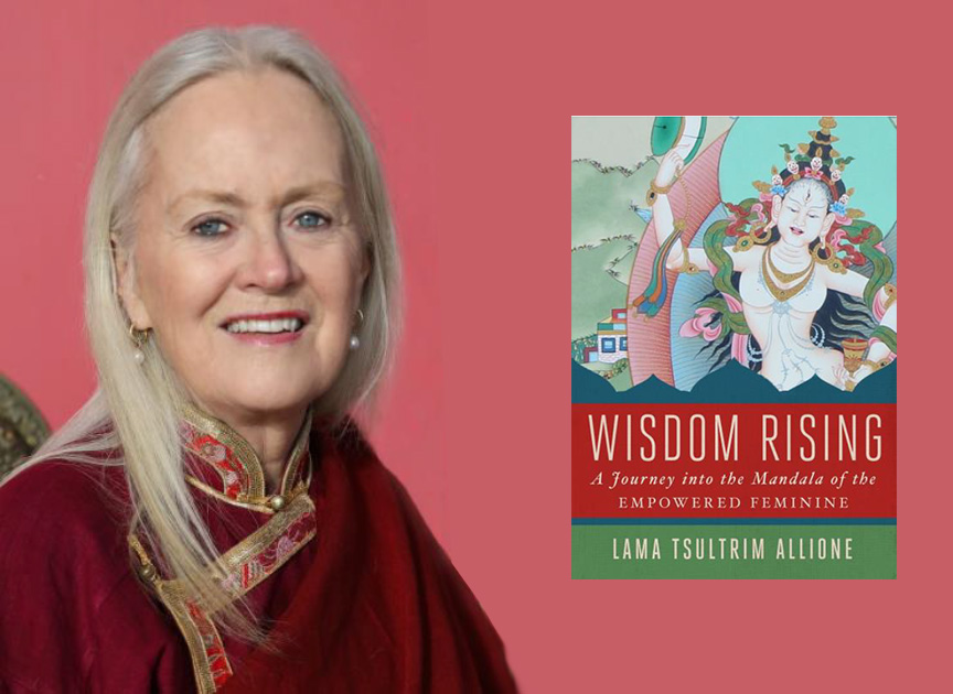 This evening talk is based on Lama Tsultrim Allione’s new book, Wisdom Rising: Journey into the Mandala of the Empowered Feminine. The talk will include an introduction to the mandala and the dakini principle, and a short journey into the mandala of your innermost being, where the empowered feminine resides. Followed by book signing.