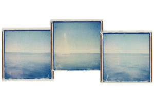 Three polaroids arranged in a collage