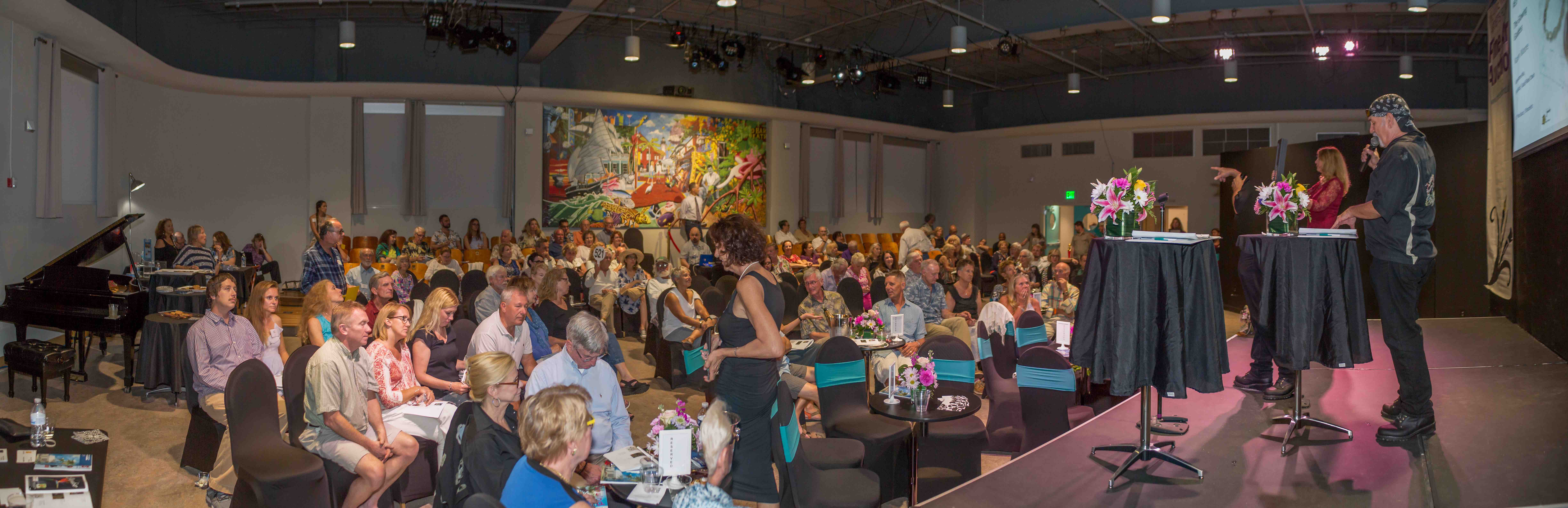 With almost a quarter century of “artists helping artists” behind them, The Studios is proud to host the annual Anne McKee auction, where aficionados gather for one of the most popular art parties of the year. Proceeds help fund the vital grant program for Keys artists.