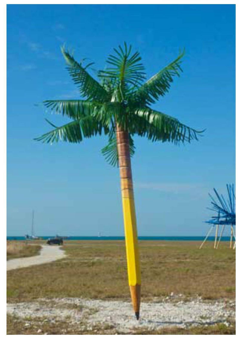 #2 Palm Tree sculpture by Jon McIntosh