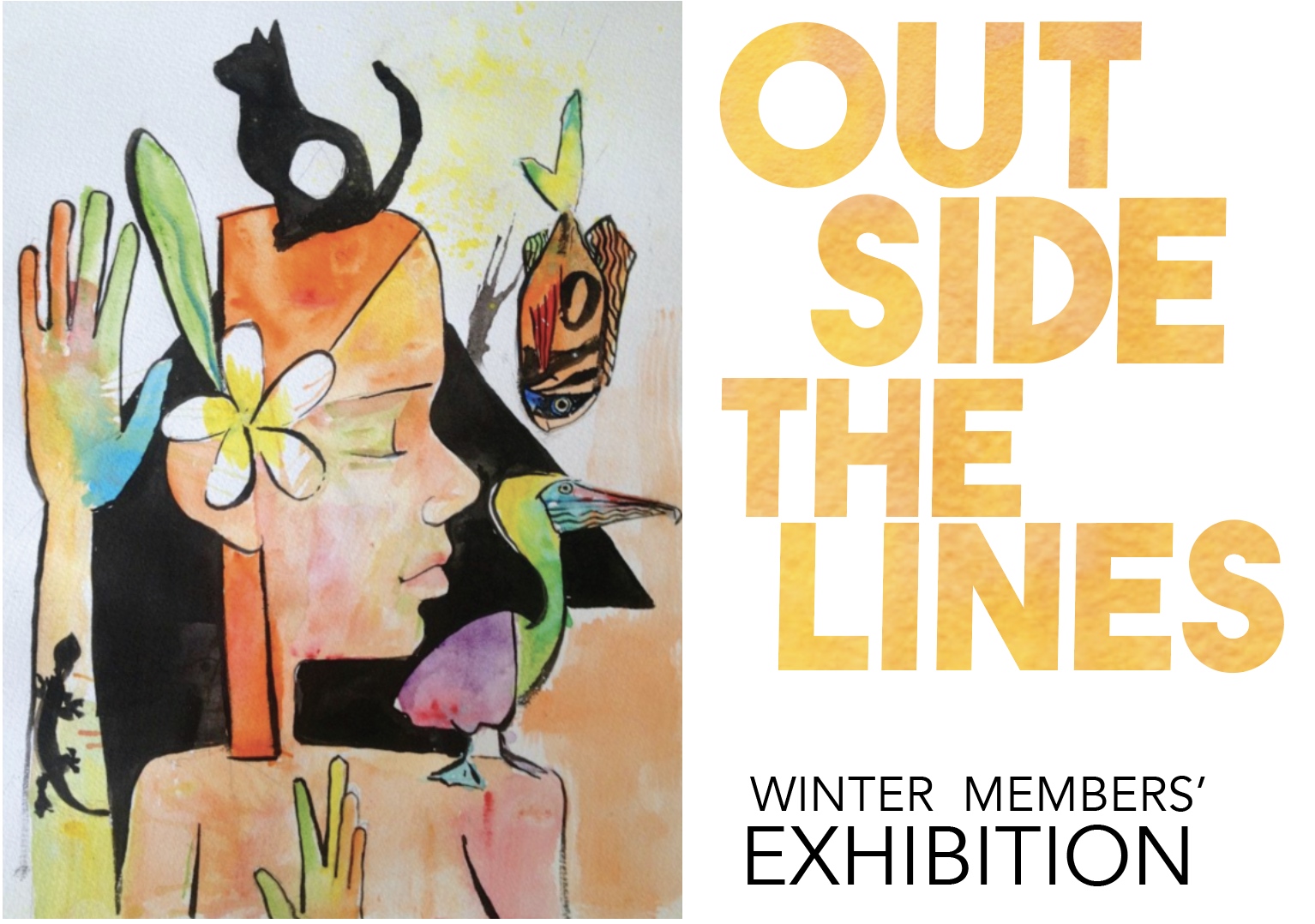 "Outside the Lines" The Studios' Winter Members' Exhibition