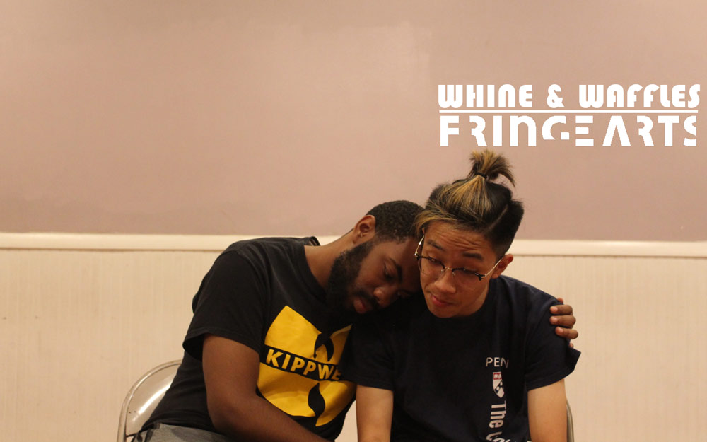 "Whine & Waffles" promo photo of Devin Jackson Randall