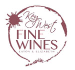 Key West Fine Wines with logo of wine stain