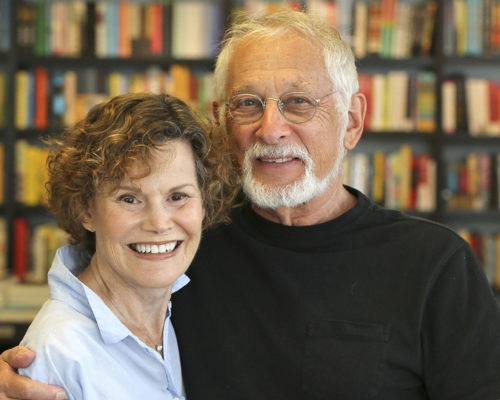 Judy Blume and George Cooper