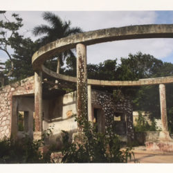 Photo of an old stone structure with circular top