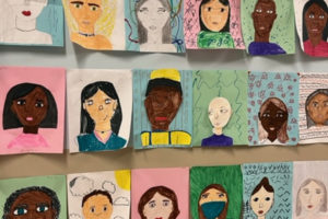 Teachers Katie Holtkamp and Jennifer Franke gave their students an assignment to depict the diversity of their own school. Young artists, K-8, responded with works that are joyful and insightful.