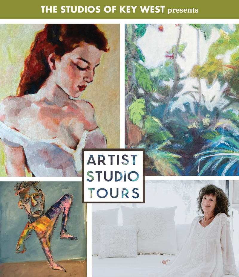 Hop on a bike or carpool with friends and spend an art-filled afternoon exploring the homes and studios of Key West artists. Produced by The Studios of Key West, the annual Artist Studio Tours take you on a self-guided journey through the secret lanes and hidden alleys of Old Town.