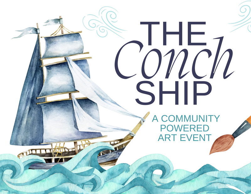 Climb aboard The Conch Ship! The Studios of Key West, with a crew of artists led by Chantal Pavageaux, invites the public to be a part of this one-of-a-kind art event, where The Studios will attempt the impossible – capturing the island’s state of mind in under a week as a live art performance event.