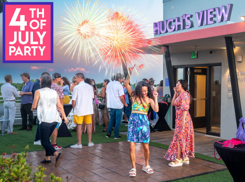 Join us for a special Independence Day party on the roof! We can’t promise an unobstructed fireworks show, but we can promise a good time. Wear your red, white and bluest finery and bring your firecracker personality.