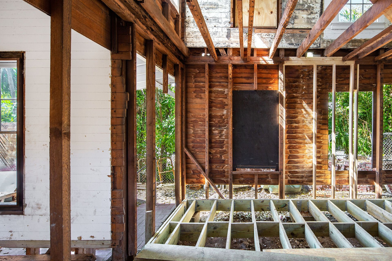 Architect Matthew Stratton and photographer Tamara Alvarez document more than just a construction project: evidence of forgotten spaces, decorative and structural details, and other uncovered secrets.