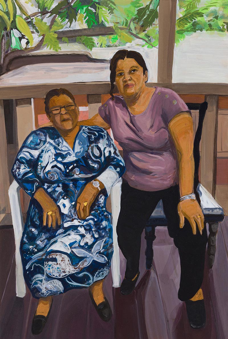 Capture a loved one or fascinating stranger in acrylic, through photo-based portraiture with tips on the grid method, under paintings, and adding details.