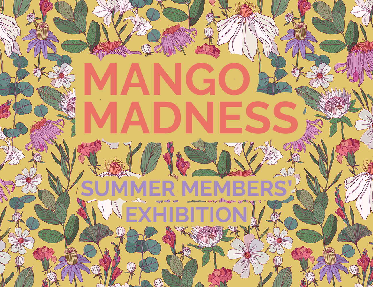 Our annual summer exhibition is an expression of gratitude – for the artists that inspire us, and for the island that inspires them. That generosity is gloriously embodied in the fruit we love like no other in the Keys. Mangoes fill our trees each spring until they grow pregnant with their weight, thumping to the ground in summer to be gathered, enjoyed and shared with neighbors like golden currency.