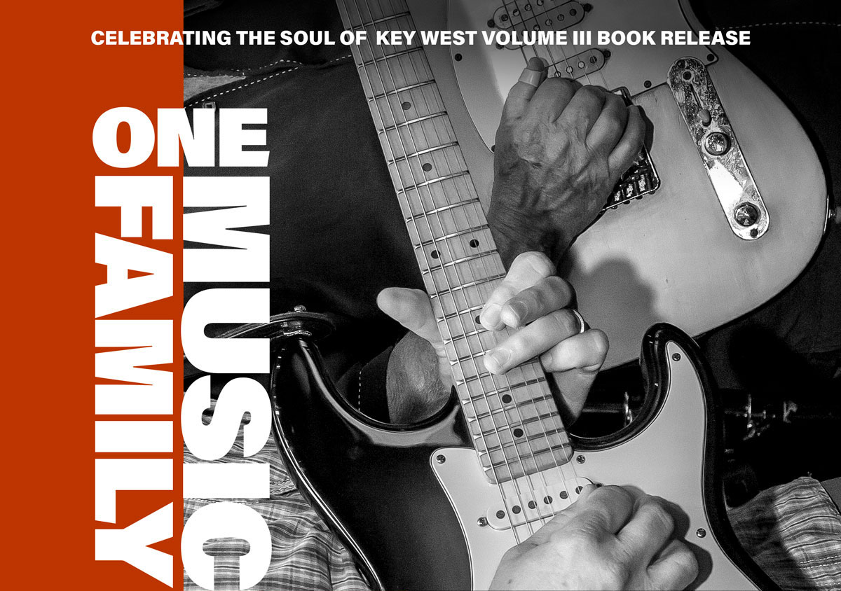 Ralph De Palma presents an epic night of music featuring over a dozen local musicians to celebrate the release of his latest photography book: The Soul of Key West: Vol III.