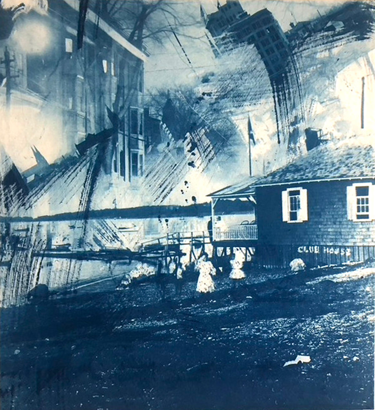 Cyanotypes exist at the intersection of photography and printmaking – perfect for Florida sunshine.